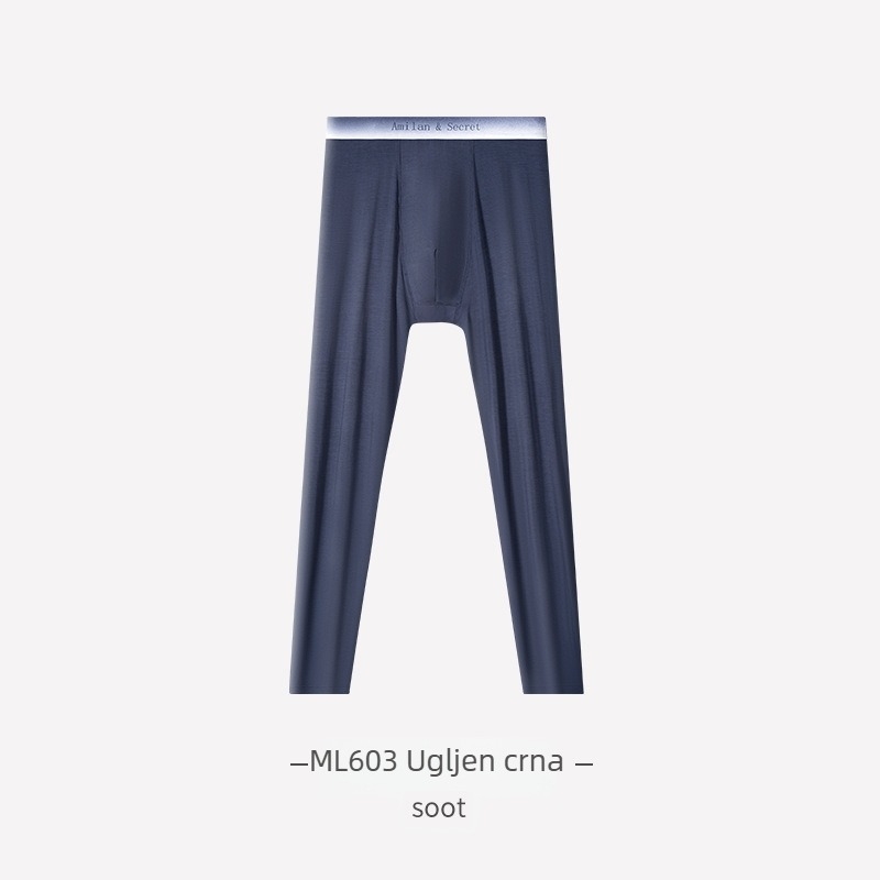 Muške termalne hlače Modal 60S, antistaticke, grijanje, bez šavova, podstava od pamuka