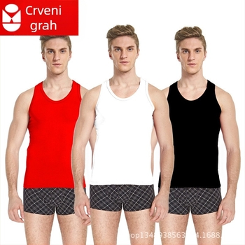 I-oblik bezrukavni top od 100% pamuka, brend Hodo/Red Beans, cjelogodišnje nošenje