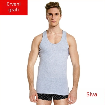 I-oblik bezrukavni top od 100% pamuka, brend Hodo/Red Beans, cjelogodišnje nošenje