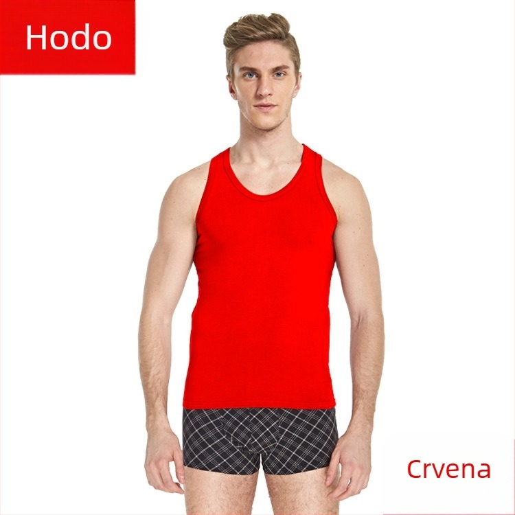 I-oblik bezrukavni top od 100% pamuka, brend Hodo/Red Beans, cjelogodišnje nošenje