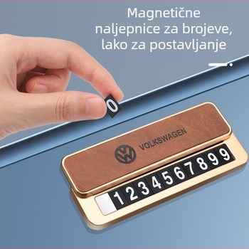 Nuoyue 001 Skrivena ploča za parkiranje automobila s mogućnošću logotipa