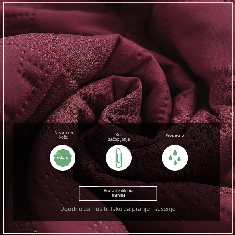 Ženski zimski kaput od poliestera s pamuk punjenjem, debeli, okrugli ovratnik, duljina 50–65 cm