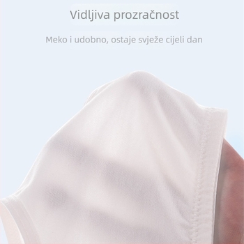 Sutien za tinejdžerice 13–18 godina, 3/4 šalice s fiksiranim oblikom, glavni materijal najlon, podstava od pamuka, fiksne dvostruke naramenice