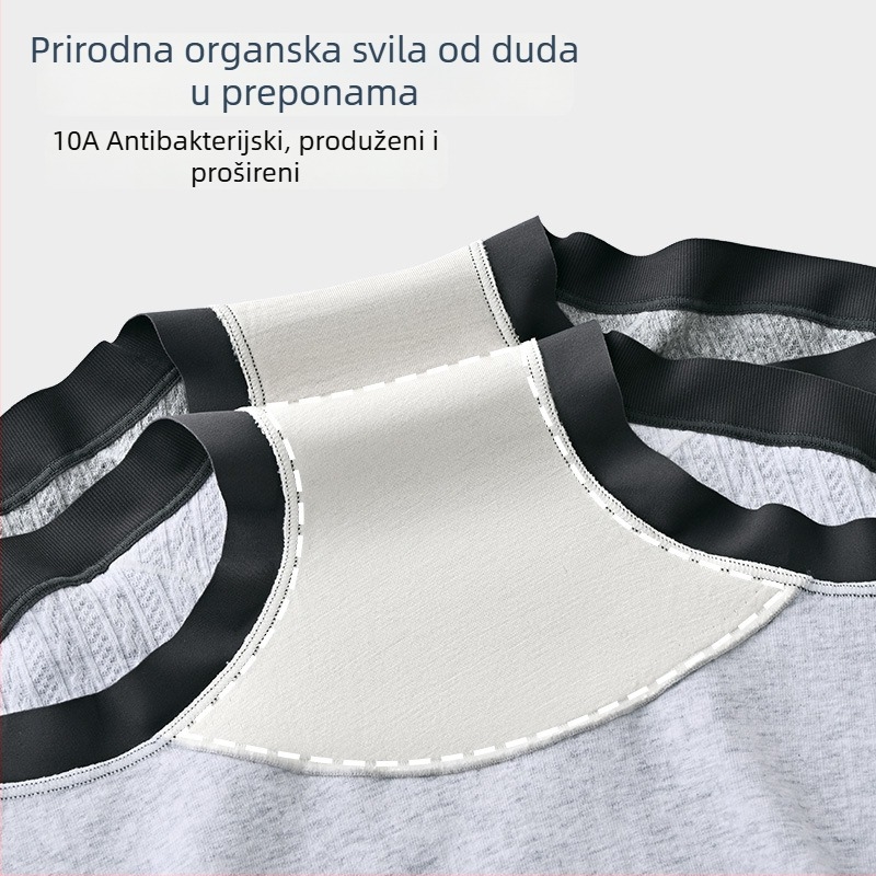 Nove ženske pamuk bokserice s visokim strukom, antibakterijske, bezšivne, produženo pokrivanje, velike veličine