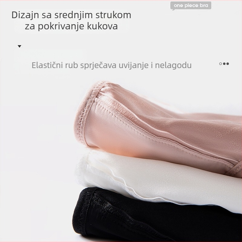 Žensko donje rublje od Mulberry svile – srednji pojas, prozračno, pletena svila, 90–95% svile, 100% svila podstava