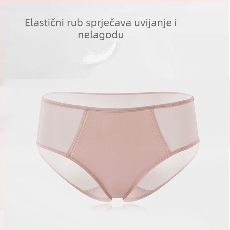 Žensko donje rublje od Mulberry svile – srednji pojas, prozračno, pletena svila, 90–95% svile, 100% svila podstava