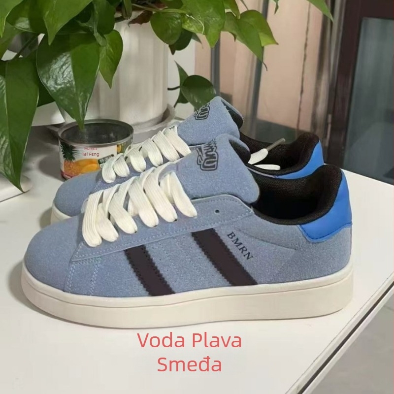 Unisex tenisice s gornjim dijelom od sintetičke kože, mid-top silueta (3–7 cm), kopčanje šnira, prozračna tekstilna uložak, plastična potplat