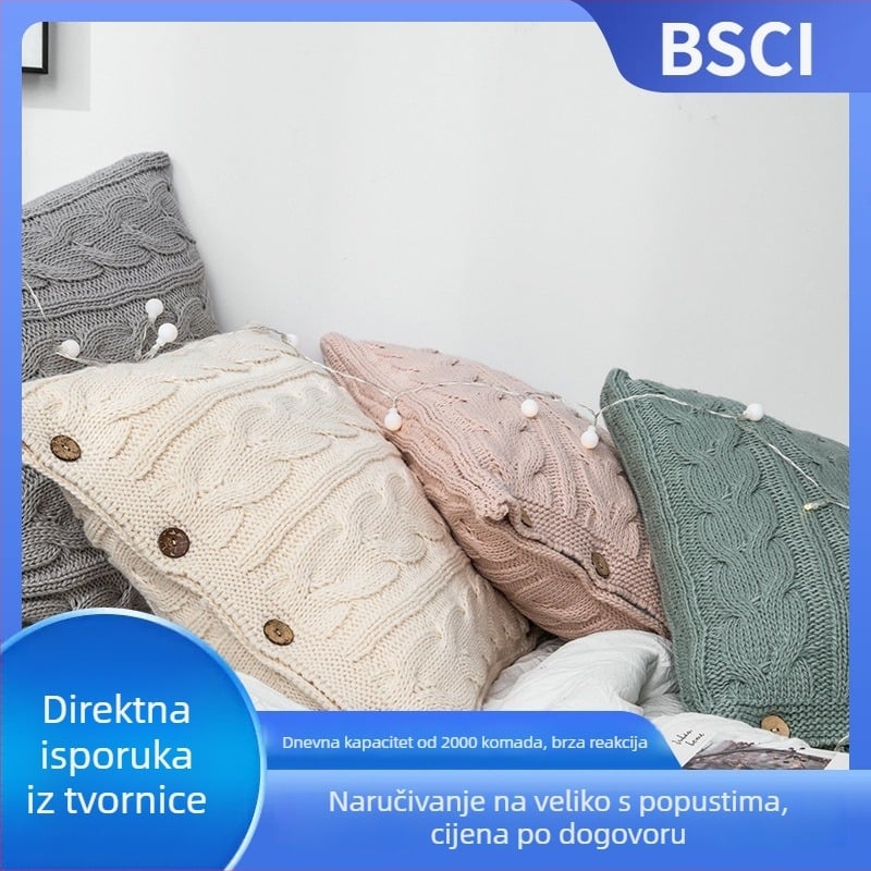 Jastučnica Regina, Spandeks tkanina, jednobojni uzorak