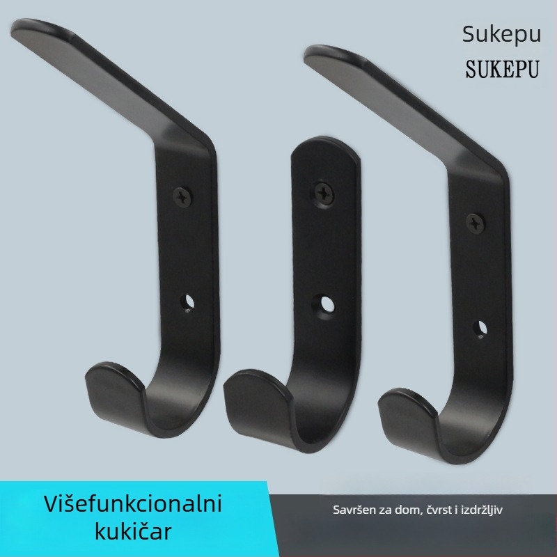 Kuka od nehrđajućeg čelika za kupaonicu i kuhinju – jednostavna kuka, moderni minimalistički stil