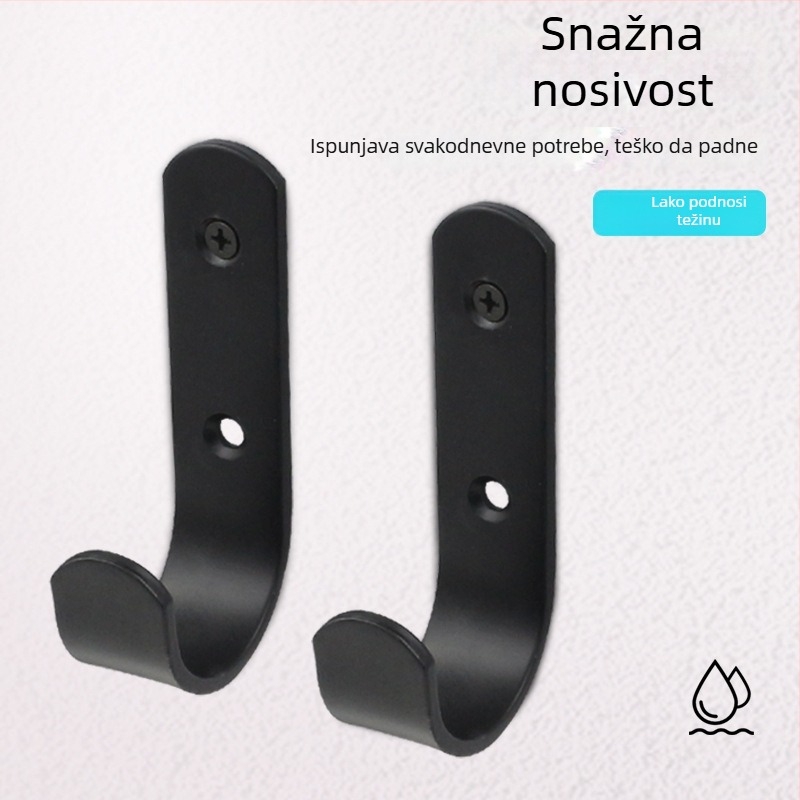 Kuka od nehrđajućeg čelika za kupaonicu i kuhinju – jednostavna kuka, moderni minimalistički stil