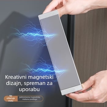 Magnetični držač cipela, zidni, ugljični čelik, 1 polica, višefunkcionalno skladištenje za spavaću sobu, kupaonicu i dnevni boravak