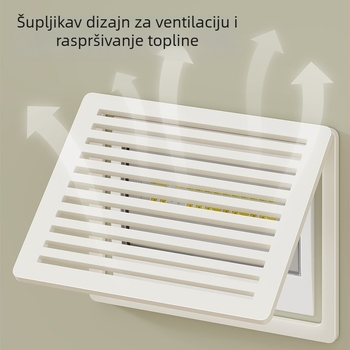 Dekorativna slika za kutiju mjernog elektromjera — u okviru, okvir i jezgra od drvo-plastične ploče, jedan par okvira, moderan minimalistički stil