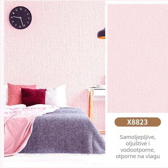 PVC zidni omotač — vodootporna, samoljepljiva, sastav: PVC izvorni film + sloj samolijepljiv + papir za otpuštanje; Brand Fudi