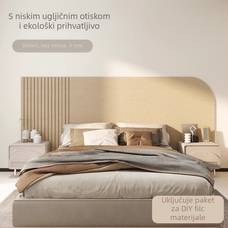 Dekorativna naljepnica za zid - Geometrijski uzorak; Materijal: netkani tekstil; 1 komad; Stil: moderni minimalistički, trodimenzionalni; Pogodno za spavaću sobu, restoran i komercijalne prostore