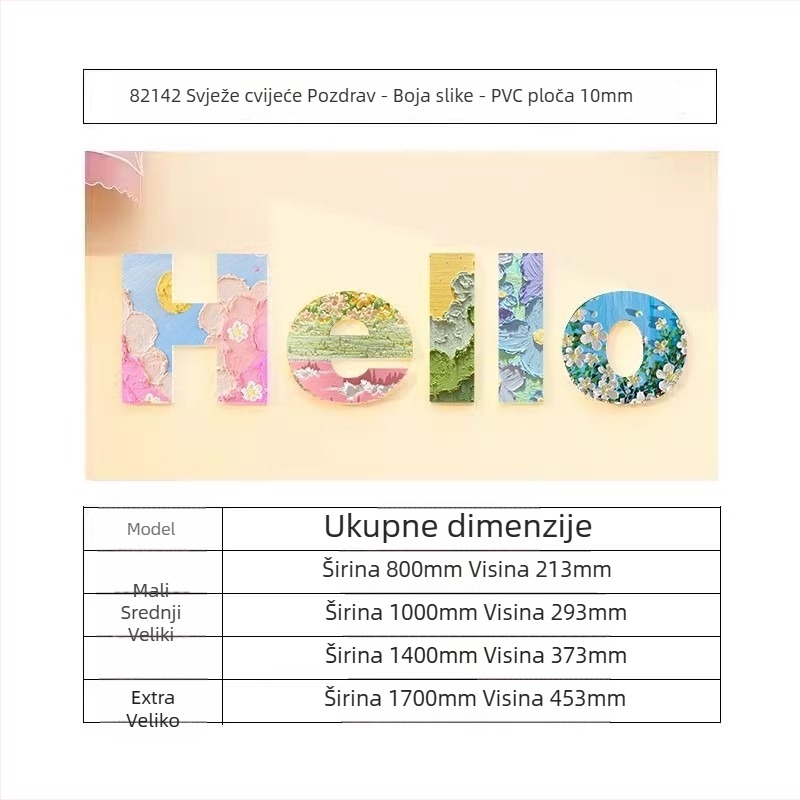 Naljepnica za zid, PVC materijal, 5+ komada, dekorativni dizajn, moderan trodimenzionalni stil