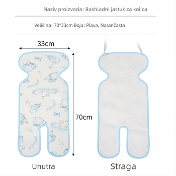Podmetač za kolica – materijal ice silk, marka The Rain Is, nije uvoz