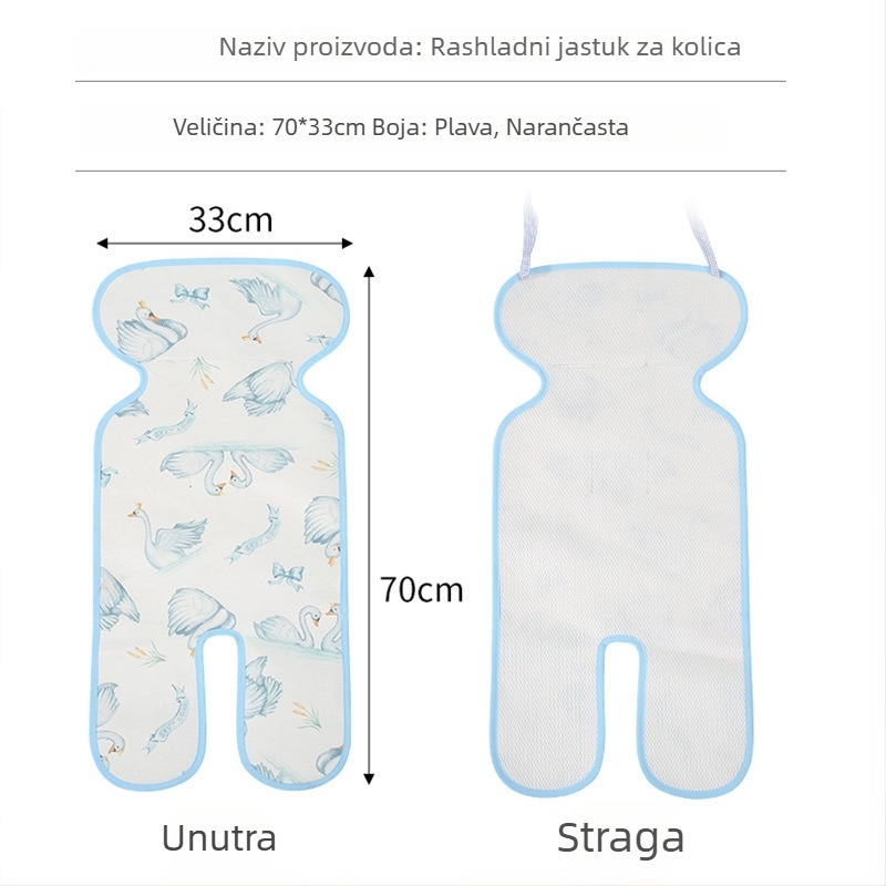 Podmetač za kolica – materijal ice silk, marka The Rain Is, nije uvoz