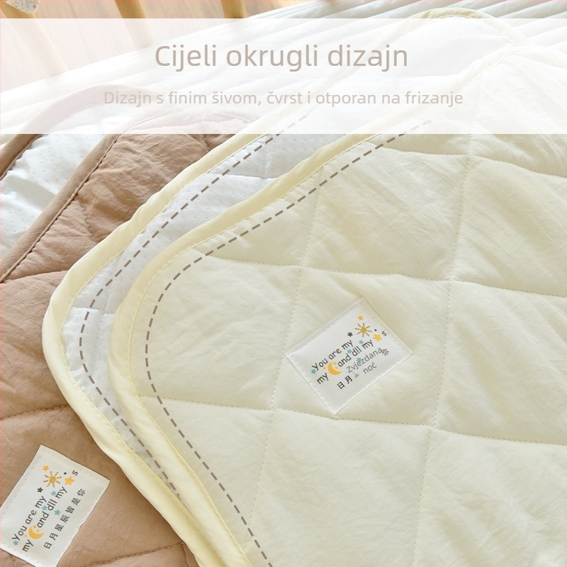 Podloga za dječja kolica – pamuk, periva, za bebe 0–12 mjeseci