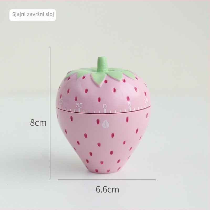 Studentski tajmer i kuhinjski odbrojivač - mehanički timer, LED zaslon i analogni brojčanik, vanjsko napajanje