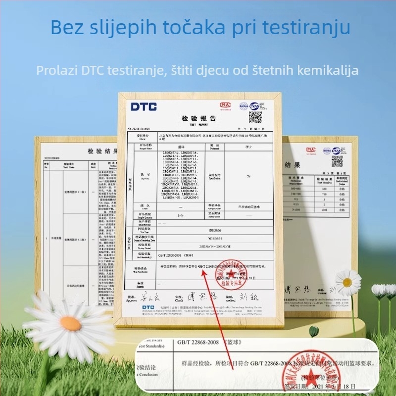 Li-Ning dječja košarkaška lopta — guma, bez logotipa, košarka