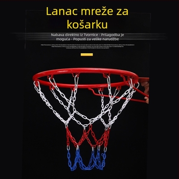 Stalak za koš od nehrđajućeg čelika sa mrežom i košem (Materijal: 3283093; Težina: 1 kg; Mogućnost prilagodbe; Kategorija: stup/okvir za košarku; Kategorija proizvoda: ploča za košarku)