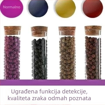Kuglica kalijevog permanganata — nano mineralni kristali za uklanjanje formaldehida, vrećica bambusovog aktivnog ugljena, 1 kg