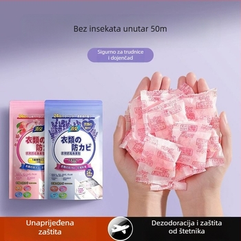 Royal Incense kuglice protiv moljaca za ormariće s mirisom ruže — zaštita od plijesni, insekata i vlage, 96 kom.