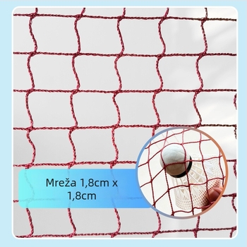 Prenosni okvir mreže za badminton od aluminijske legure, prilagodljiv, za badminton i tenis