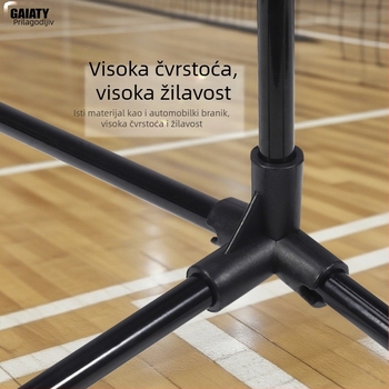 Cssit okvir mreže za badminton, prenosni, sklopni, za unutarnju i vanjsku upotrebu, profesionalni natjecateljski standard
