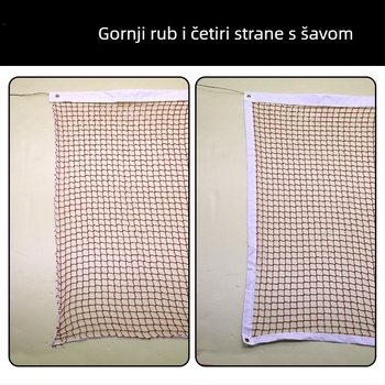 Liansheng mreža za badminton, standardna natjecateljska mreža od najlona i poliestera; kategorija proizvoda: mreža za badminton; primjena: stolni tenis; ovlaštene privatne marke: Da