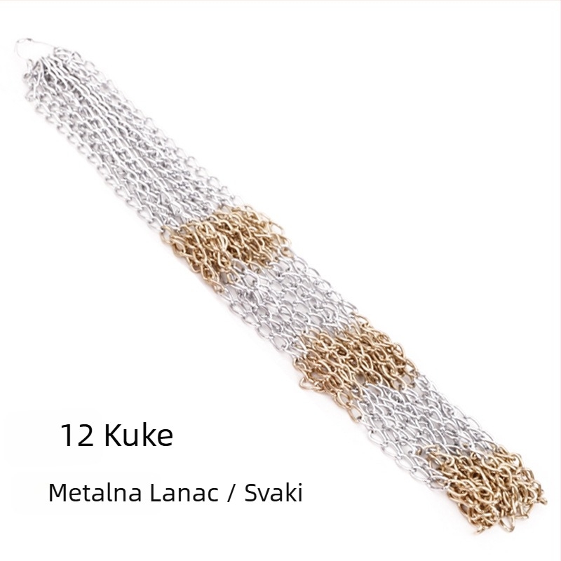 ANSHUV Debela poliester mreža za koš, 0,3 kg, spremna za privatnu etiketu, prilagođena obrada