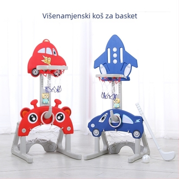 Unutarnja podesiva košarkaška stativa za djecu — kućna upotreba, Jooboa, težina 2.2 kg; veličina pakiranja 57.5×11.5×38 cm; prilagođavanje proizvodnji dostupno