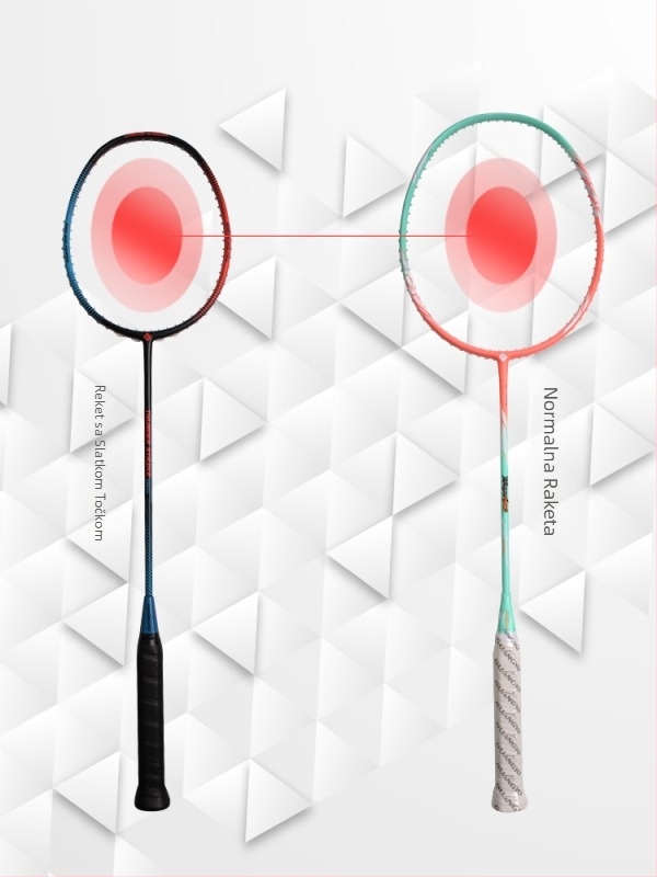 Raketa za badminton za djecu, karbonski okvir od vlakana, 75–79 g, direktni udarac, drška G-4