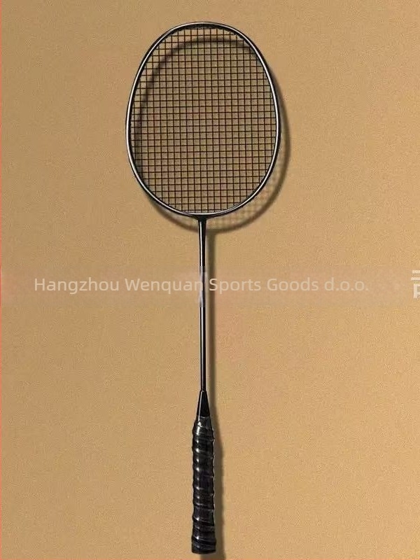 Raketa za badminton, okvir od aluminijske legure, 4U, drška G4, vlakna od svile