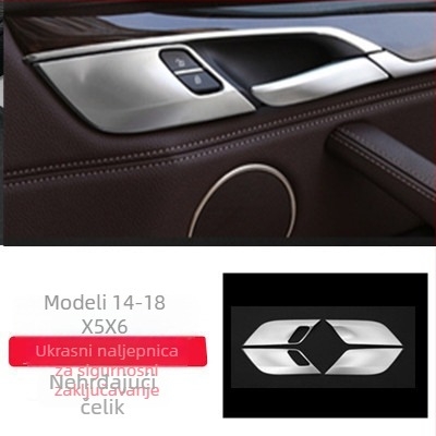 BMW X5 X6 (2014-2018) unutarnji dekorativni set - 3D dekorativna traka za otvore za zraka i srednju konzolu, model 65455465, Guangzhou