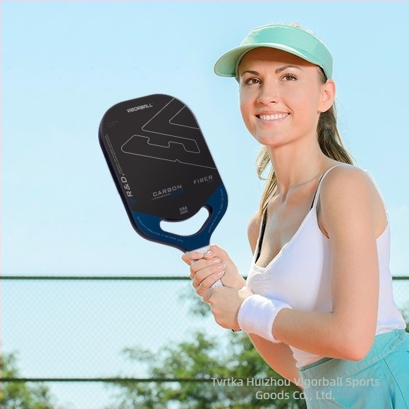 Wegebo raketa za pickleball od karbonskih vlakana za vanjsku obuku i natjecanja, 230 g, tehnologija toplog pritiskanja, visoka apsorpcija udara, pogodna za djecu i odrasle