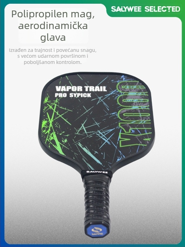 Set pickleball reketa za djecu i odrasle – konstrukcija od staklenih vlakana, težina 225 g ±3 g, brend Salywee