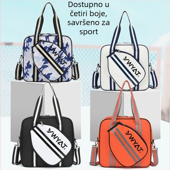 Torba za pickleball reket preko ramena – zaštitni poklopac, karbonska vlakna, vodootporna, otporna na habanje