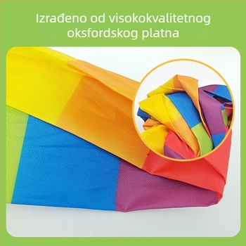 Platnena lopta za bacanje s otpornošću na vjetar za senzornu obuku, za djecu 4-6 godina, pakirana u PP vrećicu