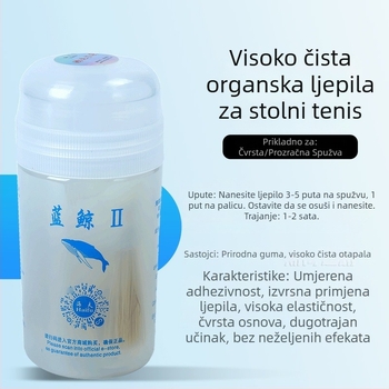 Lepilo za stolni tenis, organsko vodotopno ljepilo, Blue Whale 2 Gen