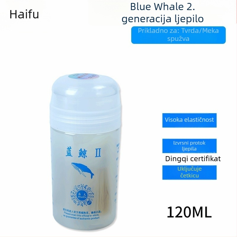 Lepilo za stolni tenis, organsko vodotopno ljepilo, Blue Whale 2 Gen