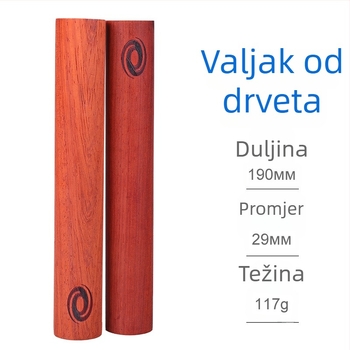 Galaxy Yinhe set za ljepilo gumama za stolni tenis, mahagonij i plastika