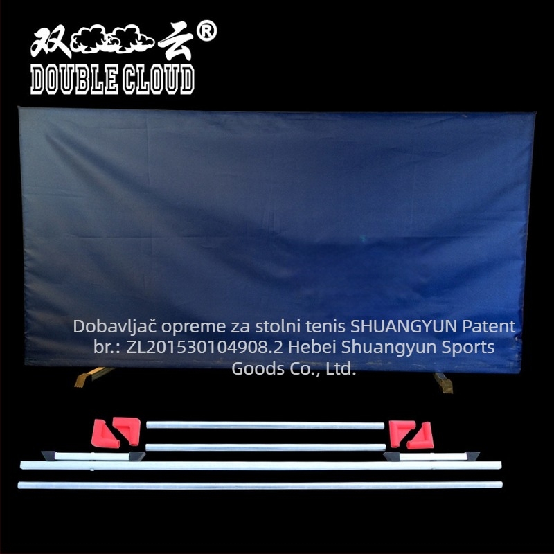 Odvojiva integrirana prepreka za stolni tenis s galvaniziranim okvirom i Oxford platnom, prilagodljivo obrađivanje, kompatibilno i s drugim sportovima na loptu