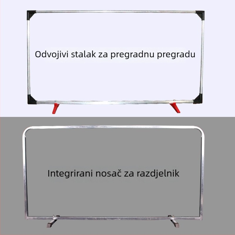 Odvojiva integrirana prepreka za stolni tenis s galvaniziranim okvirom i Oxford platnom, prilagodljivo obrađivanje, kompatibilno i s drugim sportovima na loptu