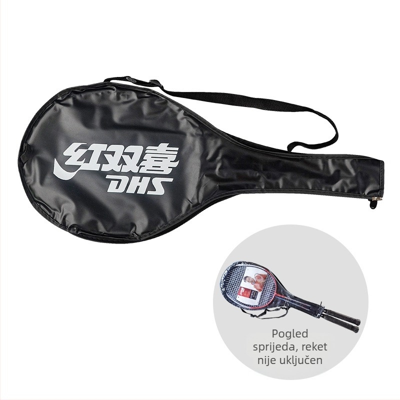 Set navlaka za rekete za badminton HDS Red Double Happiness – originalno pakiranje, opcije polukalupa, pogodno za fitness opremu i torbe za badminton/tenis