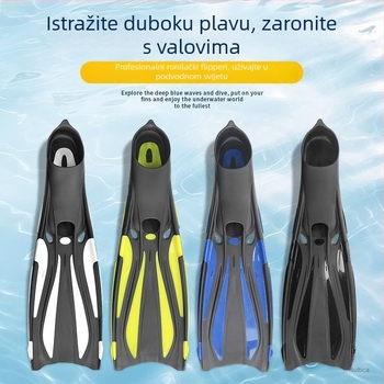Potapljačke peraje – dugi, za odrasle, unisex, profesionalne kvalitete za trening (Dugi; Unisex; Profesionalno; Za trening ronjenja)