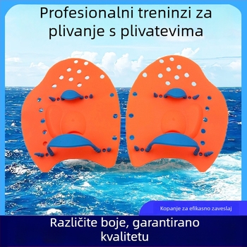 Ručni plivački peraje za trening – PP + silikon, bez prilagodbe, pomažu plivanju i veslanju