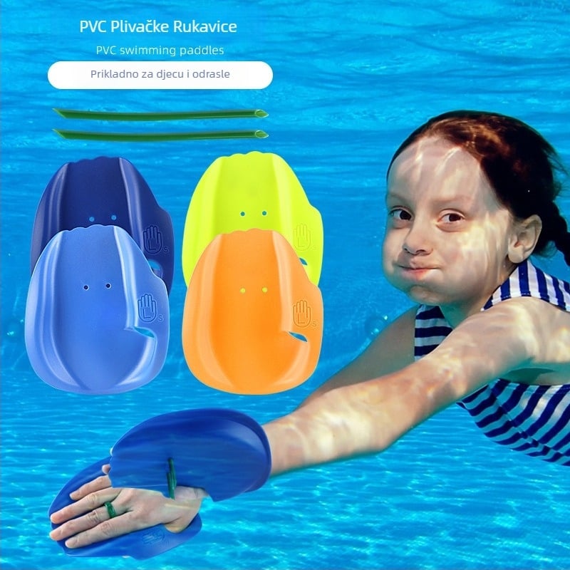 Plivačke dlanove ploče za odrasle i djecu, PVC, korekcija držanja, trening pokreta ruke, Feet wake up