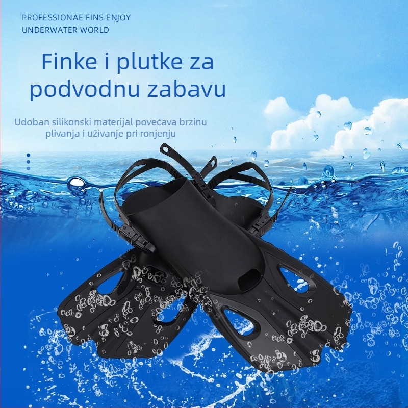 Dječje potapljačke peraje OCORT – profesionalni za ronjenje i trening, materijal PP+TPE, za djecu, kategorija: ostalo, bez prilagođavanja