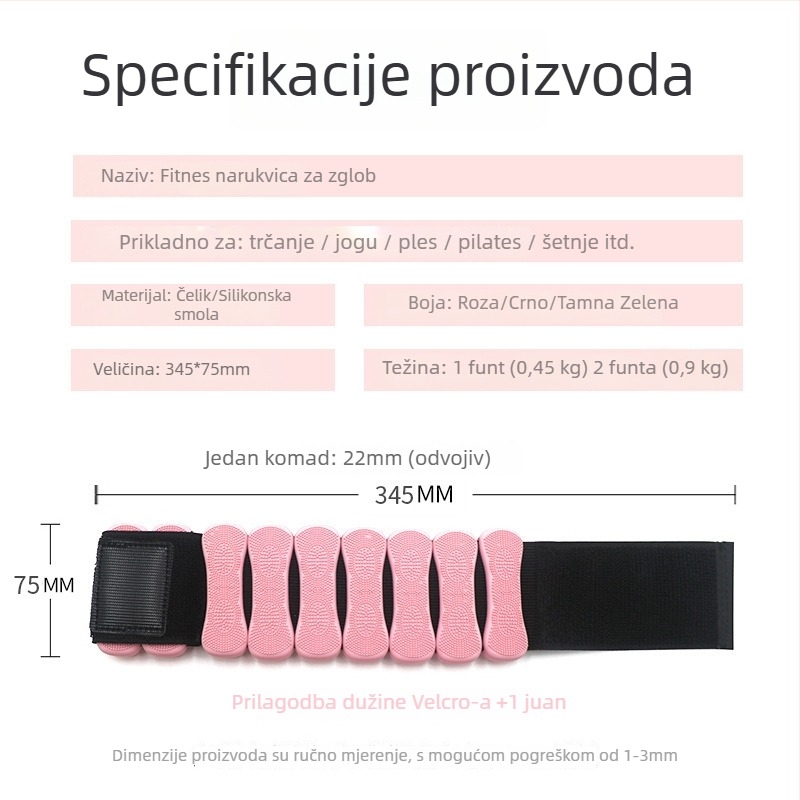 Sportska narukvica za zglob/energetski prsten, Youya-66, unisex, za trčanje i fitness